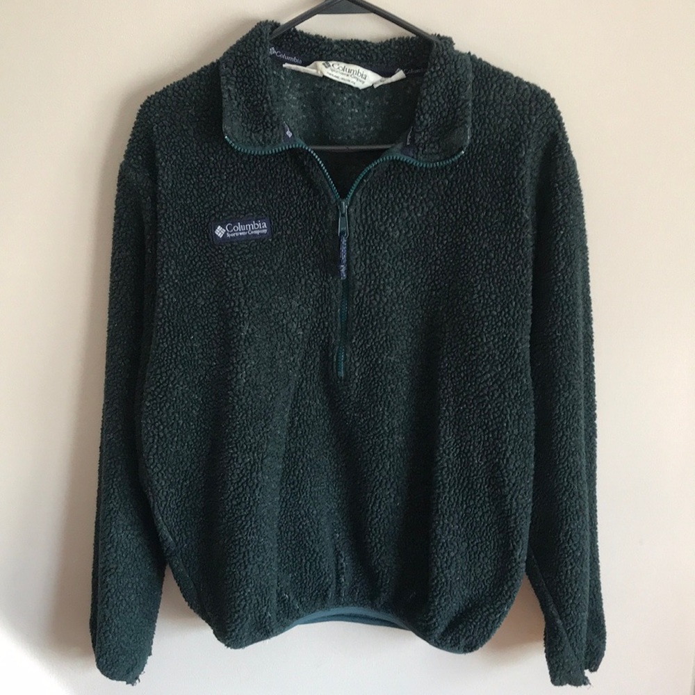 Columbia Quarterzip Sweater